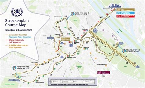 vienna city marathon staffel strecke